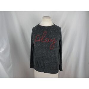 Sundry Play Women Grey Sweatshirt with Pockets Size 1